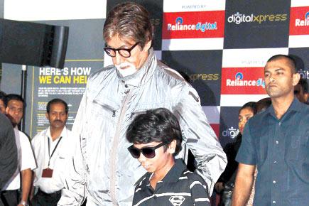 Spotted: Amitabh Bachchan at a promotional event