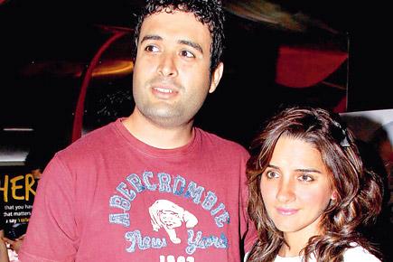 Spotted: Shruti Seth with husband