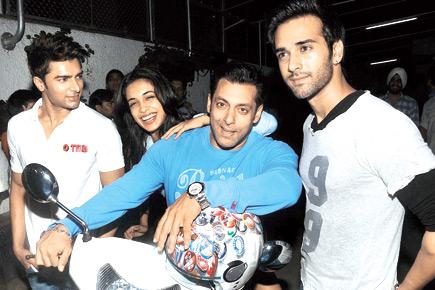 When Salman Khan ditched his cycle for a bike