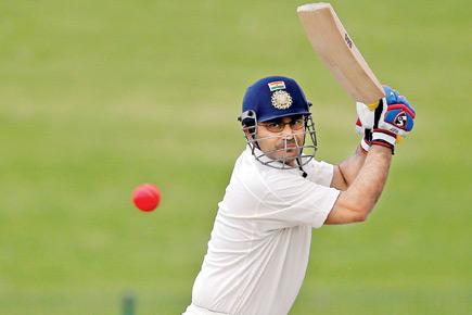 FINALLY! Virender Sehwag strikes form, hits ton to lead MCC to win