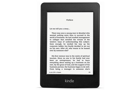 Carry your bookshelf with the new Amazon Kindle