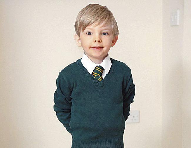 Four-year-old Lucas Whiteley