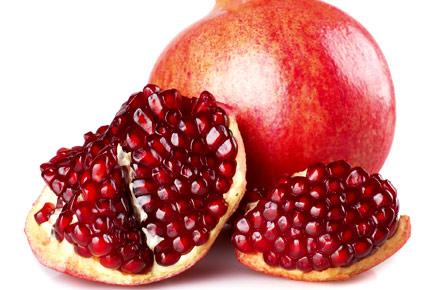 Pomegranate export peaks suddenly