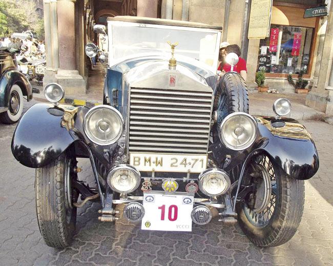 Fali Dhondy’s 1929 Rolls Royce, a former winner in the Vintage category
