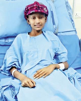 Salonee Kadrekar was diagnosed with a brain tumour. She lost her hair during chemotherapy and died in 2012