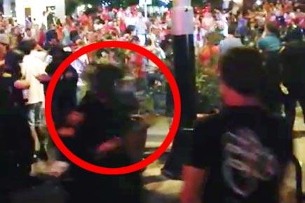 CAUGHT ON CAMERA: Cop violently tackles girl during riots