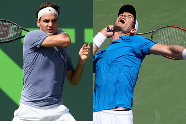 Roger Federer, Andy Murray