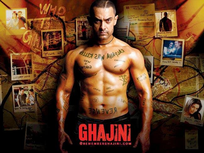 Aamir Khan’s Ghajini (2008) was the first 100-crore Hindi film 