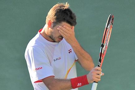 Stanislas Wawrinka, Andy Murray toppled at Indian Wells