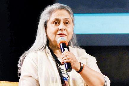 Jaya Bachchan at a literature festival