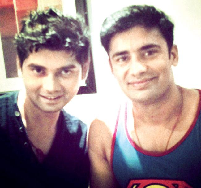 Vivek Mishra (left) and Sangram Singh