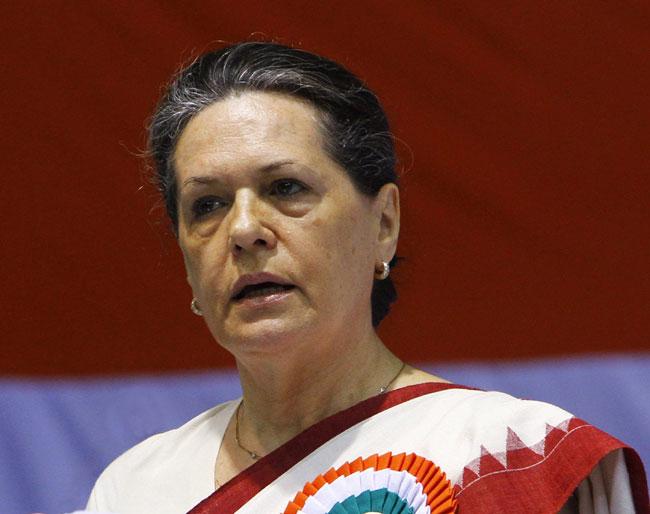 Development is done by hard work, not through hollow promises:Sonia Gandhi
