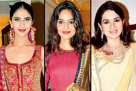 Bollywood bigwigs at a classy dinner and fashion event