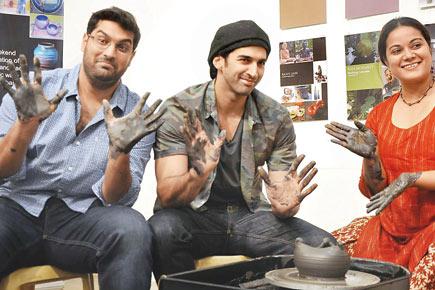 Brothers Aditya Roy Kapur and Kunaal turn potters!