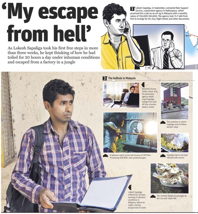 mid-day’s November 7 report on the Andheri man’s escape from Malaysia