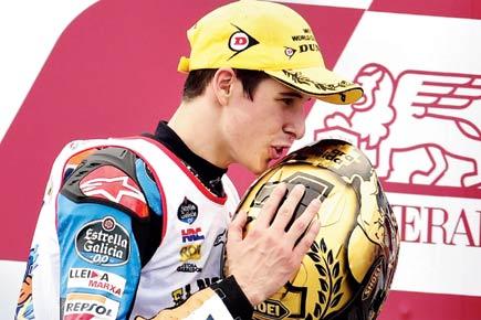 Moto GP: Biker Alex Marquez makes history