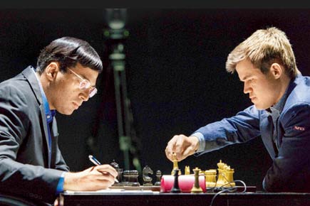 Chess: Magnus Carlsen breaks V. Anand's Berlin Defence to win Game 2