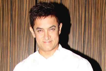 Aamir Khan shoots for TV show in Agra