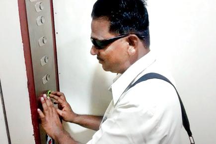 Blind man who took on Ajit Pawar afraid of losing his job