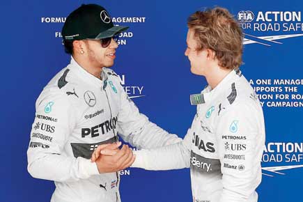 F1: It's a race to the finish for Hamilton & Rosberg