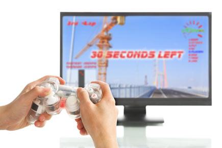 Video gamers learn visual tasks quickly