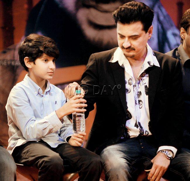 Sanjay Kapoor with son, Jahaan