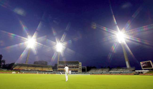 A Sheffield Shield match between Western Australia and Queensland in progress at the WACA, Perth on Monday. Pic/Getty Images