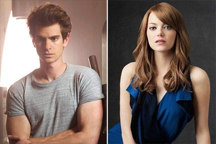 Andrew Garfield attends Emma Stone's Broadway debut