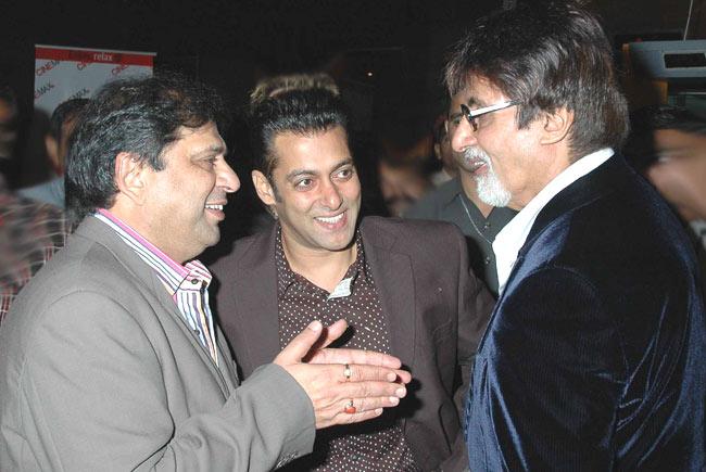 Ravi Chopra with Big B and Salman Khan