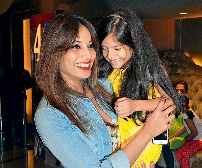 Bips with her niece Nia 