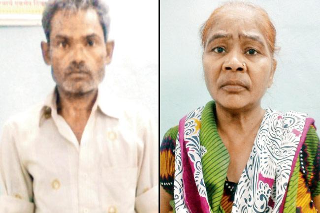 Traffickers? Karansingh Ramkripal Bhedia (55) and his wife Rajjo (50) have been arrested and are in the custody of the Delhi police 