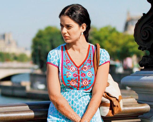 Vikas Bahl’s Queen shows Kangna Ranaut discover herself on a  journey to Paris and Amsterdam