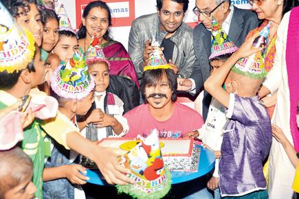 Vivek Oberoi celebrates birthday with cancer patient kids