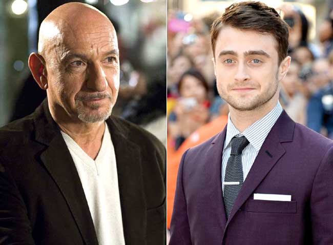 Ben Kingsley and Daniel Radcliffe