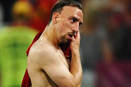 Champions League: Injured Franck Ribery ruled out of Manchester City clash