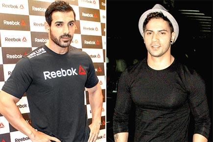 What's John Abraham doing in a film with Varun Dhawan in the lead?