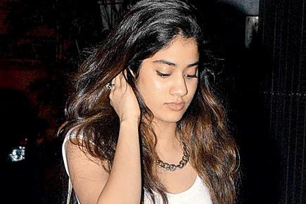 Spotted: Sridevi's daughter Jhanvi at the movies