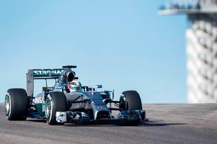 Hamilton sets pace in first practice at US GP