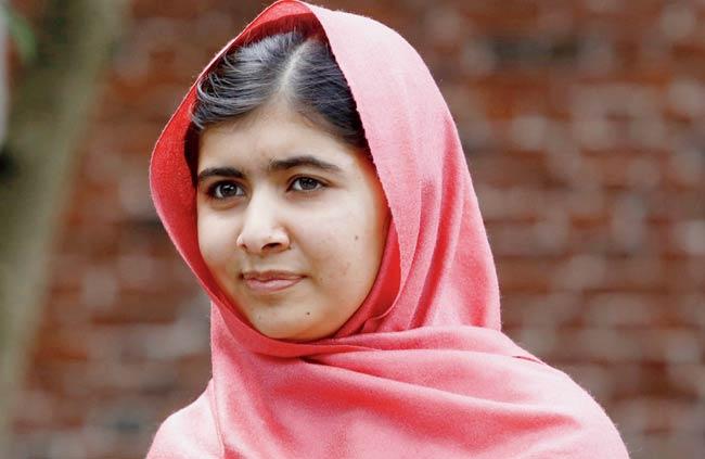 Nobel peace laureate Malala Yousafzai