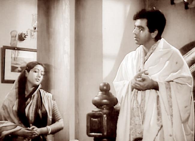 Suchitra Sen and Dilip Kumar in Bimal Roy’s Devdas 