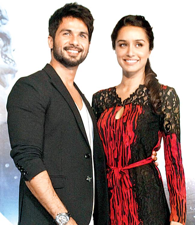 Shahid Kapoor and Shraddha Kapoor