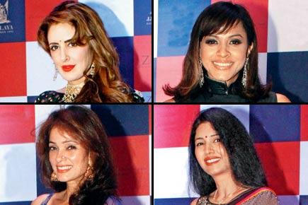 Celebs at a jewellery range launch in South Mumbai