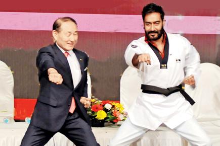 South Korean Taekwondo masters honour Ajay Devgn