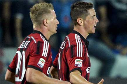 Serie A: Torres, Honda rescue point for AC Milan at Empoli