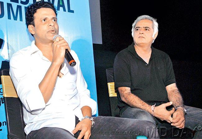 Manoj Bajpai and Hansal Mehta
