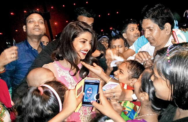 Priyanka Chopra with kids