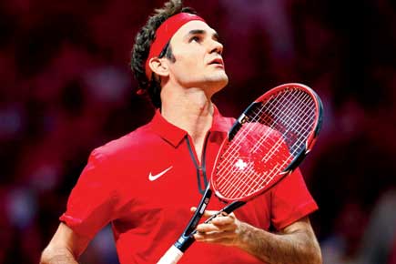 Roger Federer's cup of joy overflows