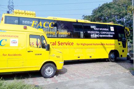 Hospital-on-wheels remains grounded in Navi Mumbai