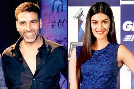Why has Akshay Kumar given Kriti Sanon access to his gym?