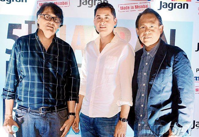 Producer Ashish Bhatnagar, filmmaker Tom Waller and Thai actor Vithaya Pansringarm at the fifth Jagran Film Festival at PVR, Andheri Pics/Nimesh Dave